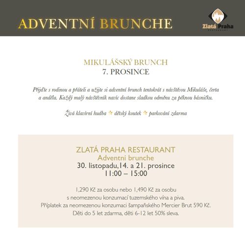 Mikulášský brunch Interconti 1