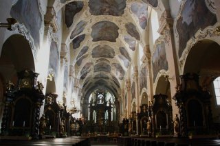 Strahovský klášter - basilika Nanebevzetí Panny Marie 