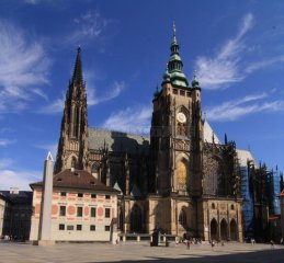 Pražský hrad - chrám sv. Víta