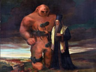 Rabi Löw a Golem 
