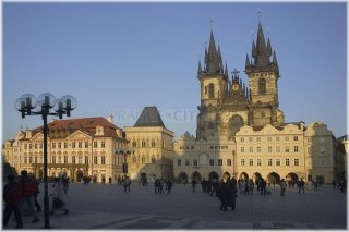 Staroměstské náměstí - Chrám Panny Marie Před Týnem