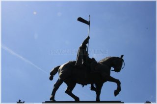 Svatý Václav na Václavském náměstí