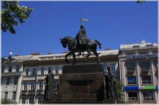 Pha1 - pomník sv. Václava na Václavském náměstí