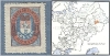 Osinský okres, 15. vydání z roku 1895, dvojbarevný kamenotisk