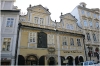 Praha 1 - Nerudova ulice horní část a Dům U Dvou Slunců