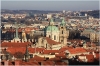 Pohled na Malou stranu ze ze Seminářské zahrady