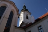 Strahovský klášter  - vnitřní nádvoří a basilika Nanebevzetí Panny Marie 