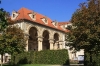 Valdštejnská zahrada a pohled na Sala Terrena