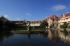 Valdštejnská zahrada s rybníčkem