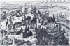 Vyšehrad - mědiryt 1601