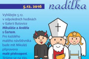 Perníčkova mikulášská v Galerii Butovice
