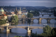 Pražské mosty objektivem Richarda Homoly
