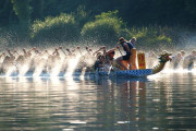 Rotary závody dračích lodí na Vltavě