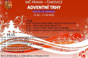 Adventní trhy s Mikulášem - Praha Čakovice