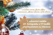 Slavnostní rozsvícení vánočního stromu Praha 5