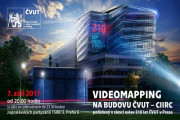 Videomapping na budovu CVUT