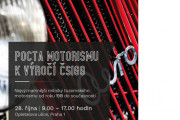 Pocta motorismu k výročí 100 let republiky v Praze