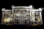 VIDEOMAPPING NA BUDOVĚ PALLADIA