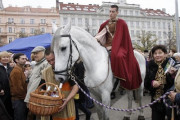 Svatomartinská slavnost na náměstí Jiřího z Poděbrad