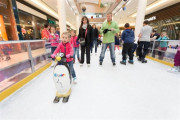Bruslení uprostřed obchodního centra Europark