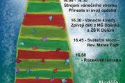 Rozsvícení vánočního stromku v Komořanech