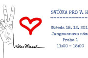 Svíčka pro Václava Havla