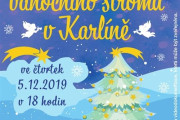 Slavnostní rozsvěcení vánočních stromů Praha 8
